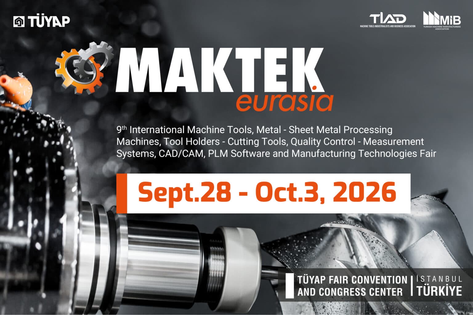 MAKTEK EURASIA 2026 – Özel CNC Makinenizi Talep Edin